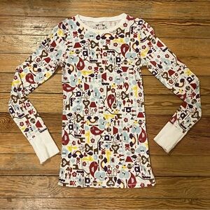 Vintage y2k graphic long sleeve layering top juniors L